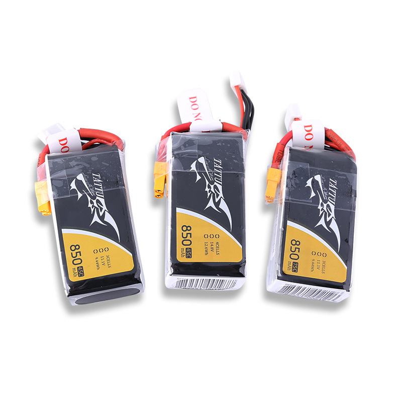 Grignard TATTU750/850mAh11.1v3S4Sfpv Crossing Model Airplane Model 95C Lithium Battery