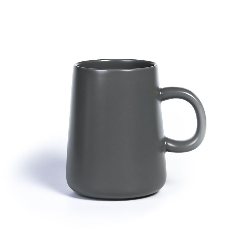 Taza de cerámica mate de gran capacidad para café, para uso doméstico, regalos corporativos, recuerdos, impresión de logotipo personalizado