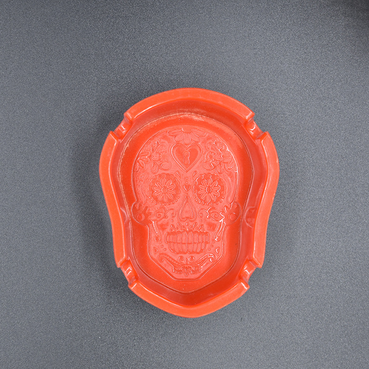 Fábrica directa personalidad regalos creativos cenicero mayorista oficina doméstica melamina cenicero decoración de Halloween
