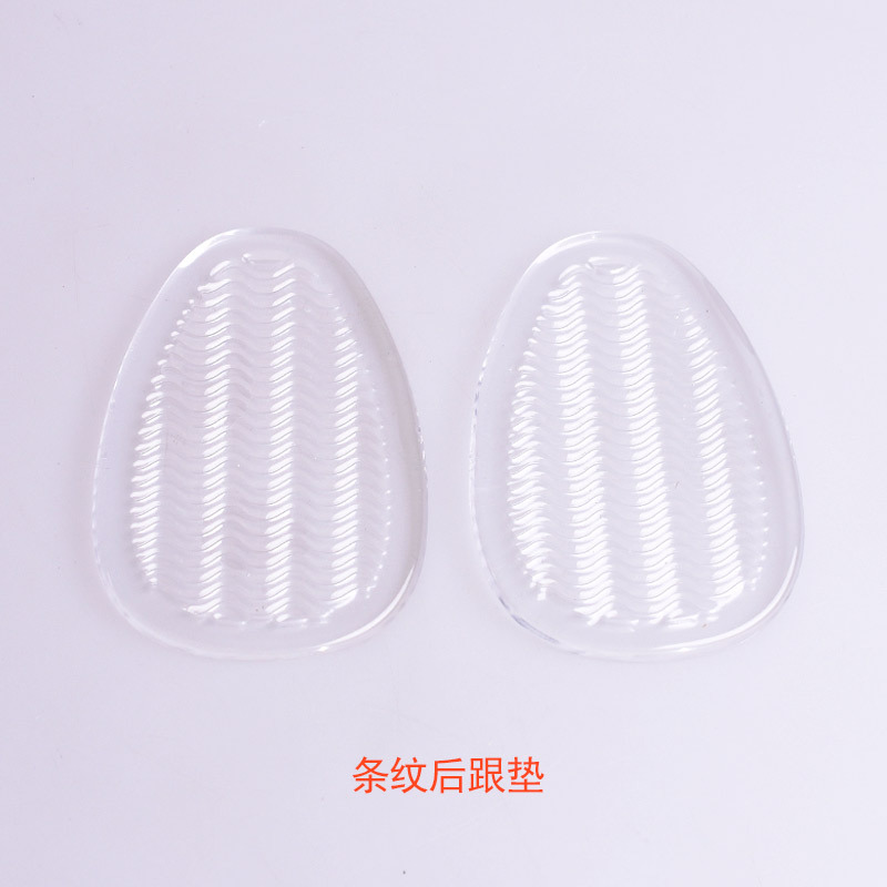 Plantilla zapatos de tacón alto para mujer almohadilla invisible de tamaño medio almohadilla de silicona para el talón almohadilla anti-dolor para aliviar la presión antidesgaste pie espalda media almohadilla para el talón pegajoso