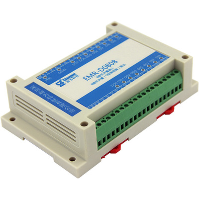 脉冲计数开关量模块EMR-D0808  8进8出远程IO  8路继电器输出