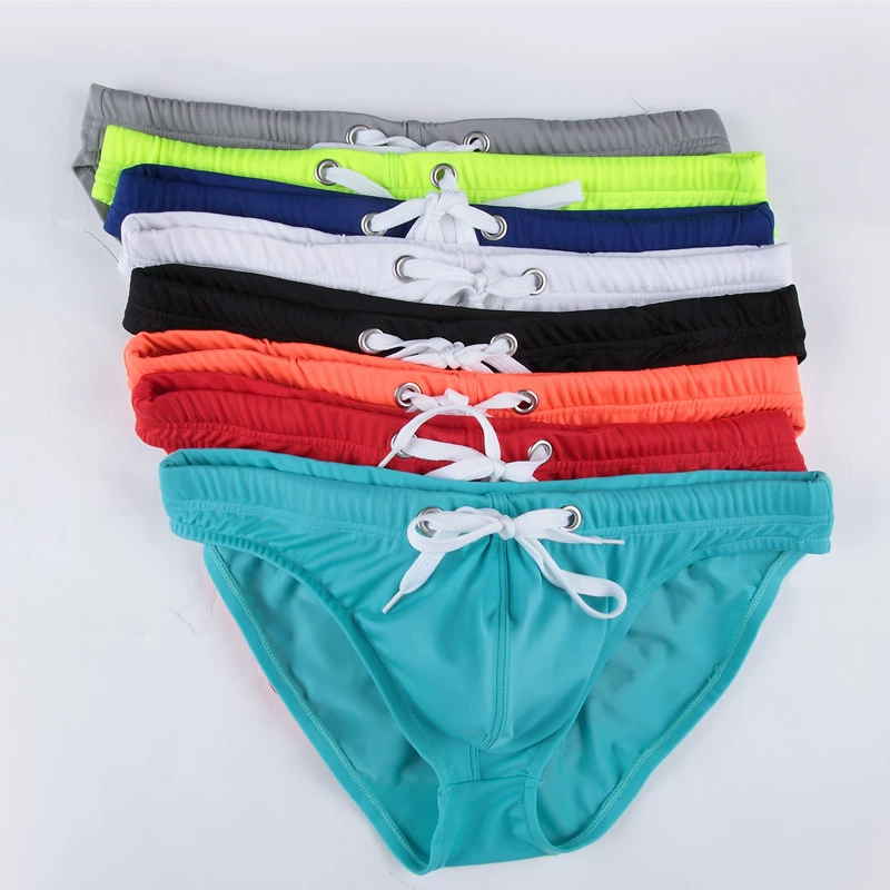 Swim Briefs (aibc) Men’s Polyester Trunks, Supportive Knit, Multi‑season Leisure Wear