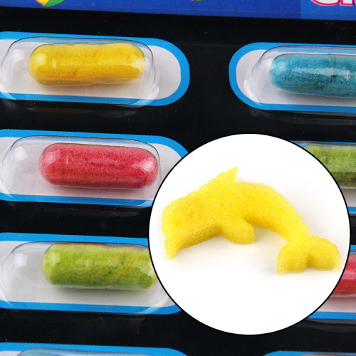 Bubble water expanding capsule animal dinosaur mermaid toy hot sale wholesale kids children creative new and unique toy