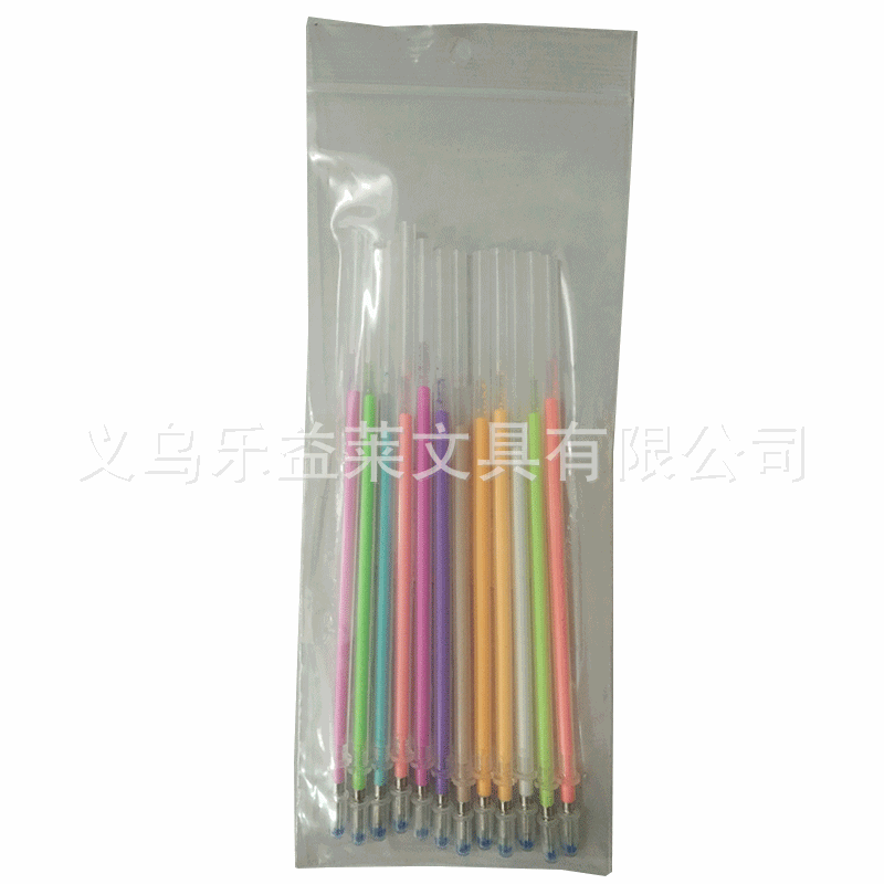 Juego de Repuestos para Bolígrafo de Gel 48/100 Colores Plástico Multicolor para Pintura y Bricolaje