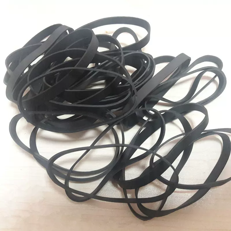 现货服装黑色橡皮筋 衣架黑色宽橡皮筋 泳衣条黑色橡皮筋厂价