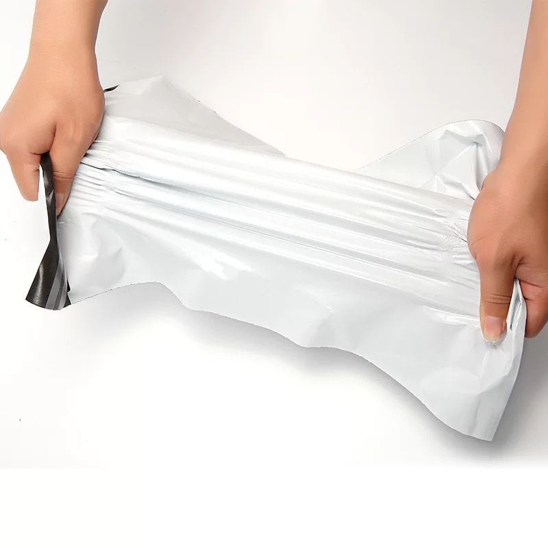 Bolsa de mensajería al por mayor gris blanco negro bolsa de embalaje logística bolsa de embalaje de plástico bolsa impermeable bolsa de sellado expreso en stock