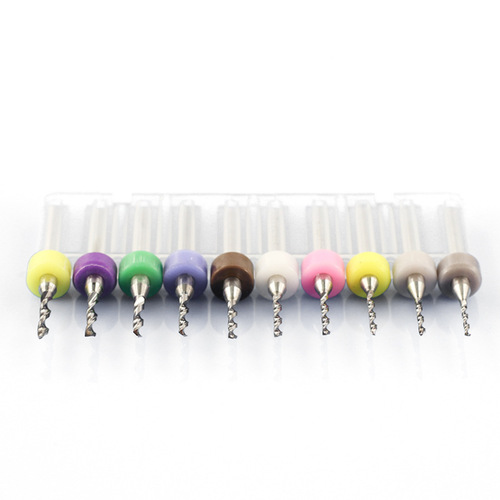 PCB drill bit circuit board fixed shank drill carbide small drill bit engraving drill bit 10 pieces wholesale manufacturer direct supply
