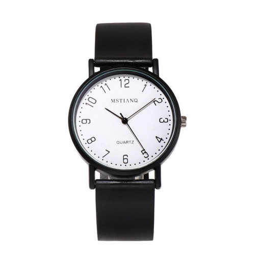 Watches for female students, Korean version, simple, trendy, sports and leisure, men's, atmospheric, retro, college style, couple watches