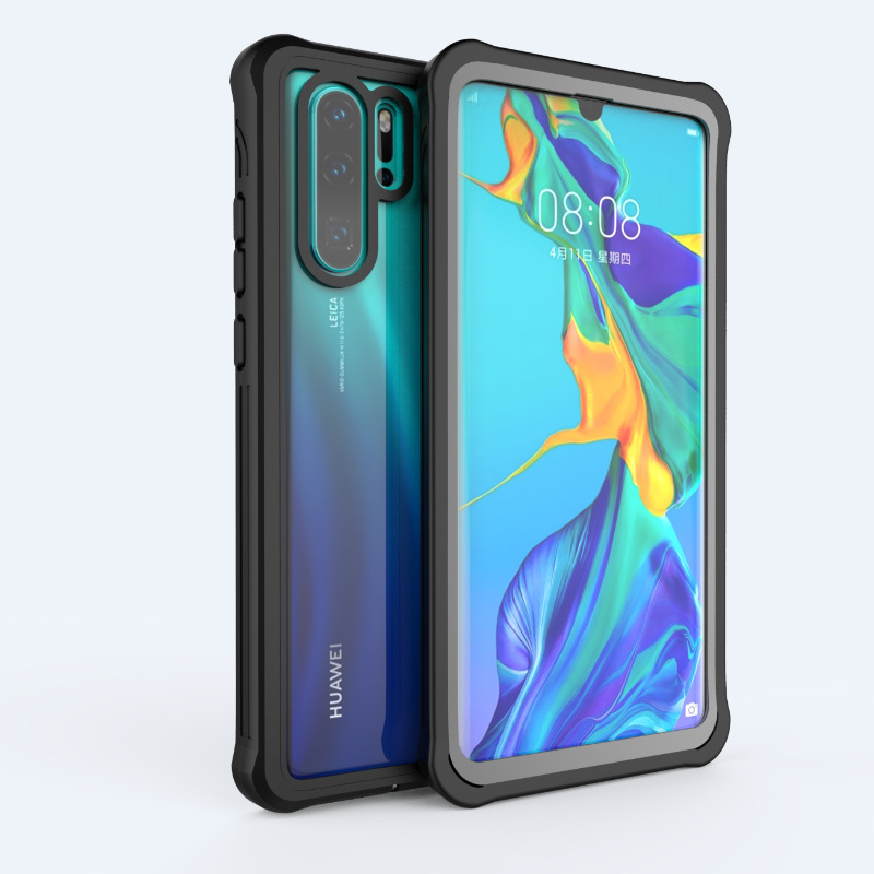 Suitable for Huawei P30Pro Phone Case, Three-In-One Transparent, Four-Corner Shockproof and Anti-Drop, Exclusively for Cross-Border Sales Suitable for Huawei P30Pro Phone Case, Three-In-One Transparent, Four-Corner Shockproof and Anti-Drop, Exclusively for Cross-Border Sales