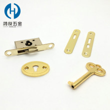 木盒五金配件 隐形锁 五件套 暗藏锁  首饰盒木盒礼品盒锁