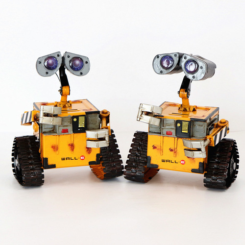 Retro iron model WALL-E robot WALL-E decorative ornaments creative crafts piggy bank children's gift
