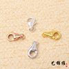 LOBSTER CLASP S925 Silver Lobster Necklace Accessories Piece Lock Lock Hand -DIY Drop Drop Covered