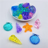 Plastic decorative conch plastic shell acrylic star star marine modeling bead blind box gift Gacaus machine small gift