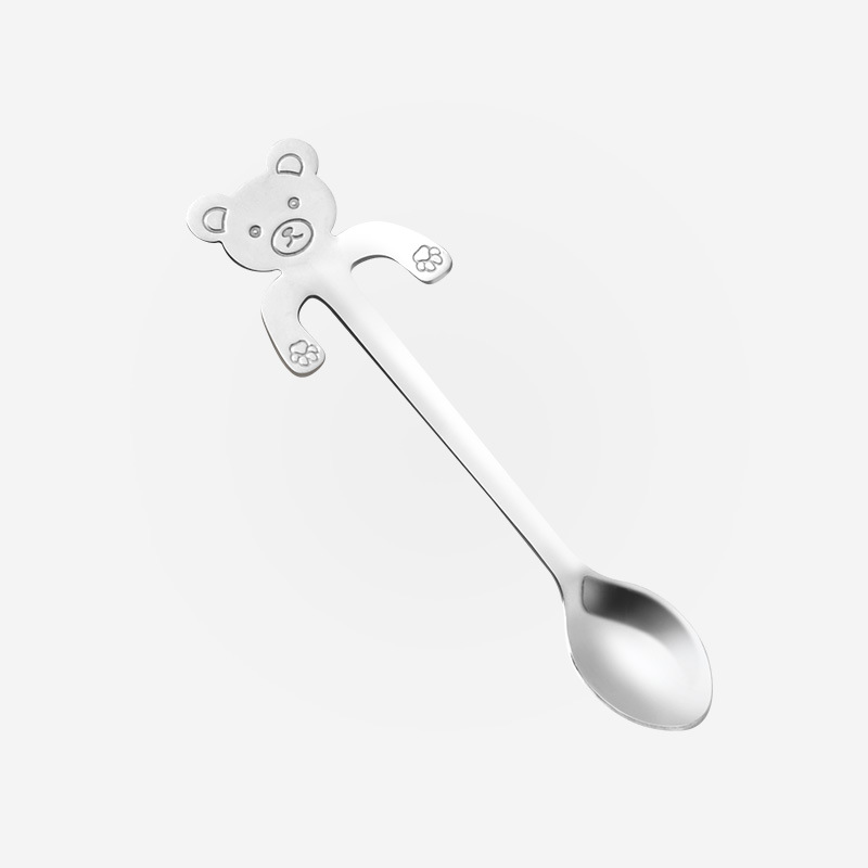 곰 숟가락-실버