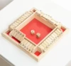 Four -sided wooden digital flop (red)