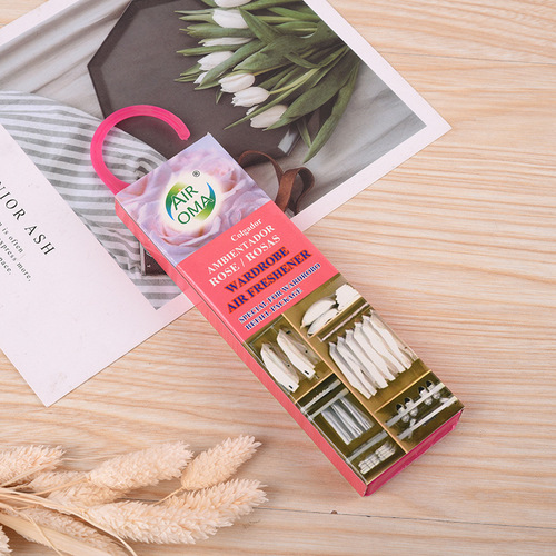Air OMA home wardrobe hanging sachet clothes hanging fragrance car deodorant hook air fragrance freshener