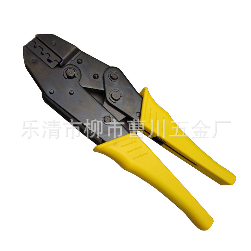 厂家批发直销棘轮式多功能德式9寸压线钳冷压裸端子压线钳剥线钳