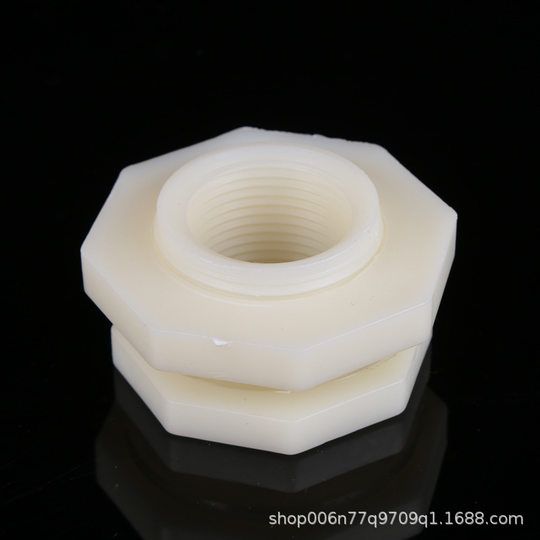 Factory ABS water tower connector bucket accessories pp outlet plastic water tank internal and external threaded barrel wire clamp wholesale