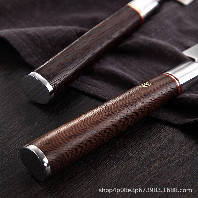 Hecho a mano de estilo japonés sushi Fishbone RAW sauce salmón cuerpo rebanada Zhengfu cuchilla Feiyan primera píldora cuchillo selección vaina