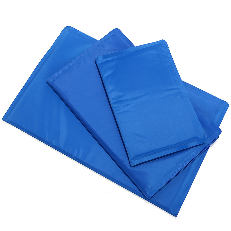 Suministros para mascotas Amazon nueva almohadilla de hielo para mascotas gel almohadilla de hielo de enfriamiento estera del perro estera del animal doméstico del verano