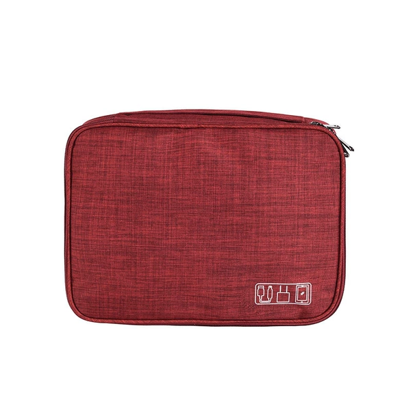 웃♧♧웃 Three-layer digital bag burgundy 웃♧♧웃