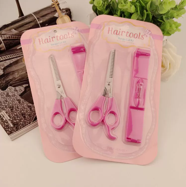 Bangs, trimmer, scissors, set, Korean style