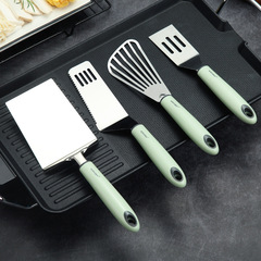 Kitchen gadget set household stainless steel multifunctional paring knife bottle opener garlic press egg beater colander