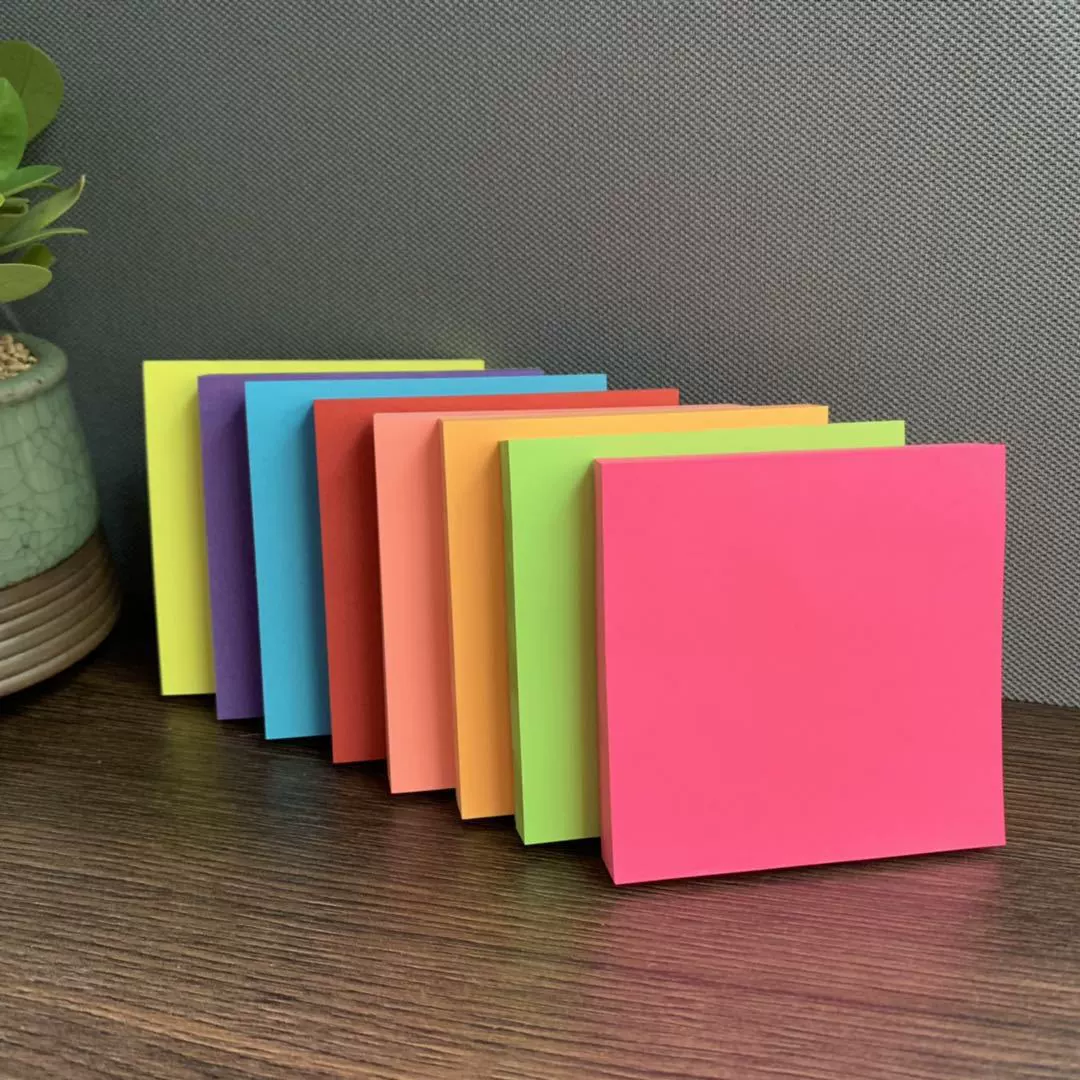 Multicoloured work stationery for elementary school students, fluorescence note, (Cross-border trading)