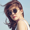 Fashionable retro sunglasses, glasses solar-powered, 2023 collection, Korean style, internet celebrity