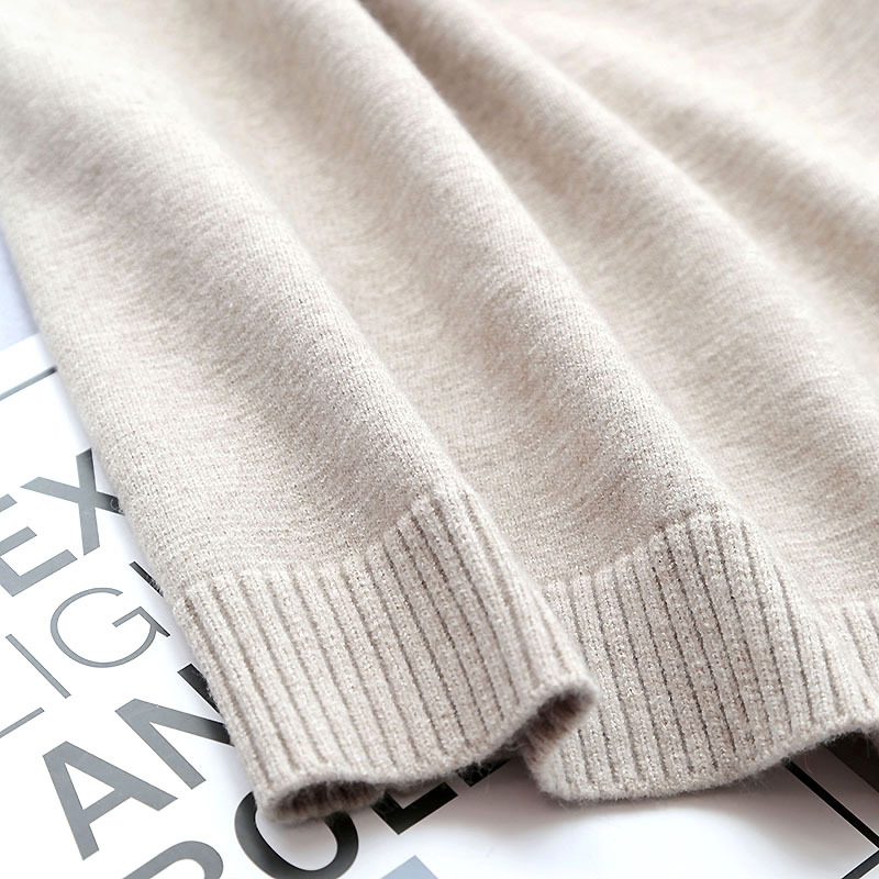 (2개) 일한 대외 무역 스웨터 여성 2024 가을, 겨울 새로운 스타일 중간 길이 단색 재킷 기질 간단한 니트 스웨터 여성 가디건