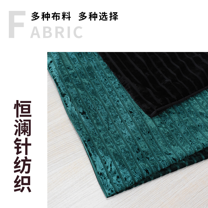 【恒澜针】直供经编不倒绒抽条金丝绒金钻韩国绒 抽条丝女装面料