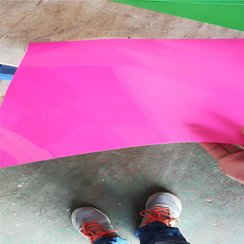 电子产品透明流延pp片材厚0.2mmpp塑料膜黑色防静电发泡板防水