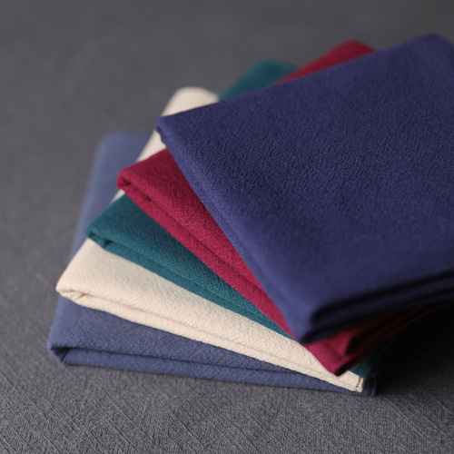 Erya fabric manufacturer direct sales tea towel thickened cotton tea cloth logo tea cup cleaning cotton and linen tea towel