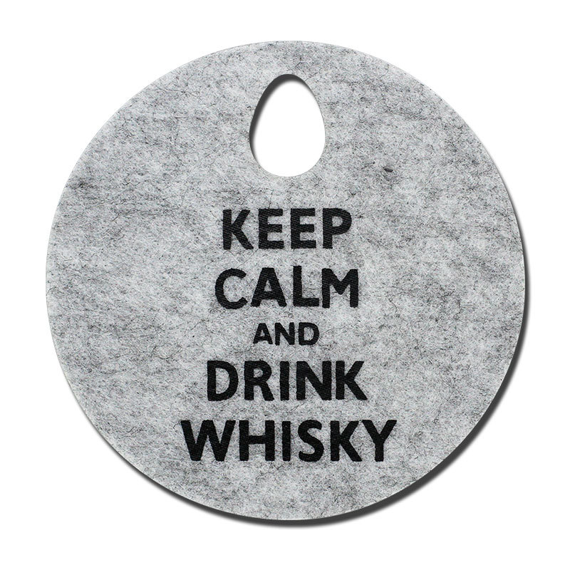 Chamvin británico whisky fieltro Coaster bar occidental restaurante café vino extranjero Copa de Europa