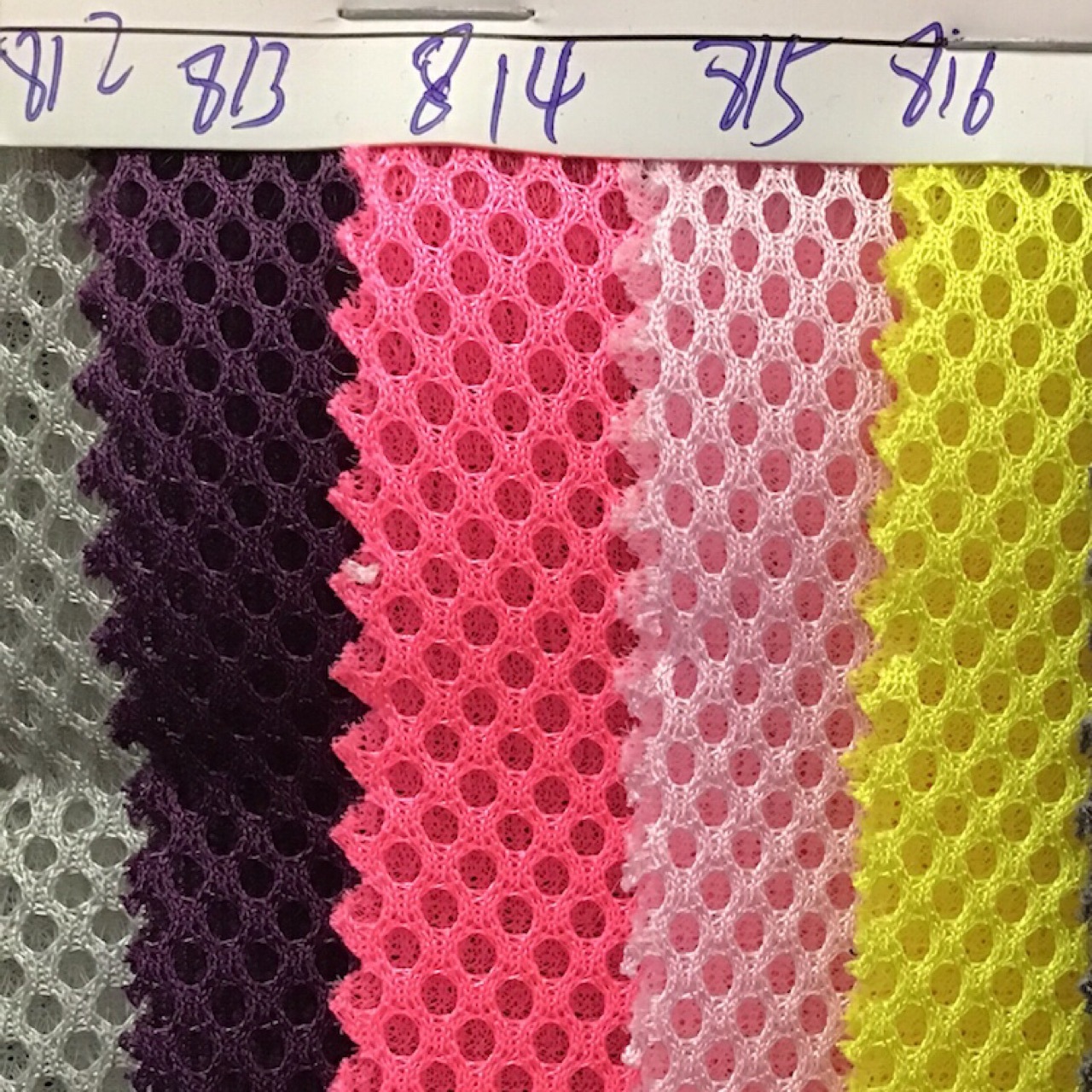 双底三明治网布380码克箱包鞋材床垫加厚透气网孔网眼布 现货批发