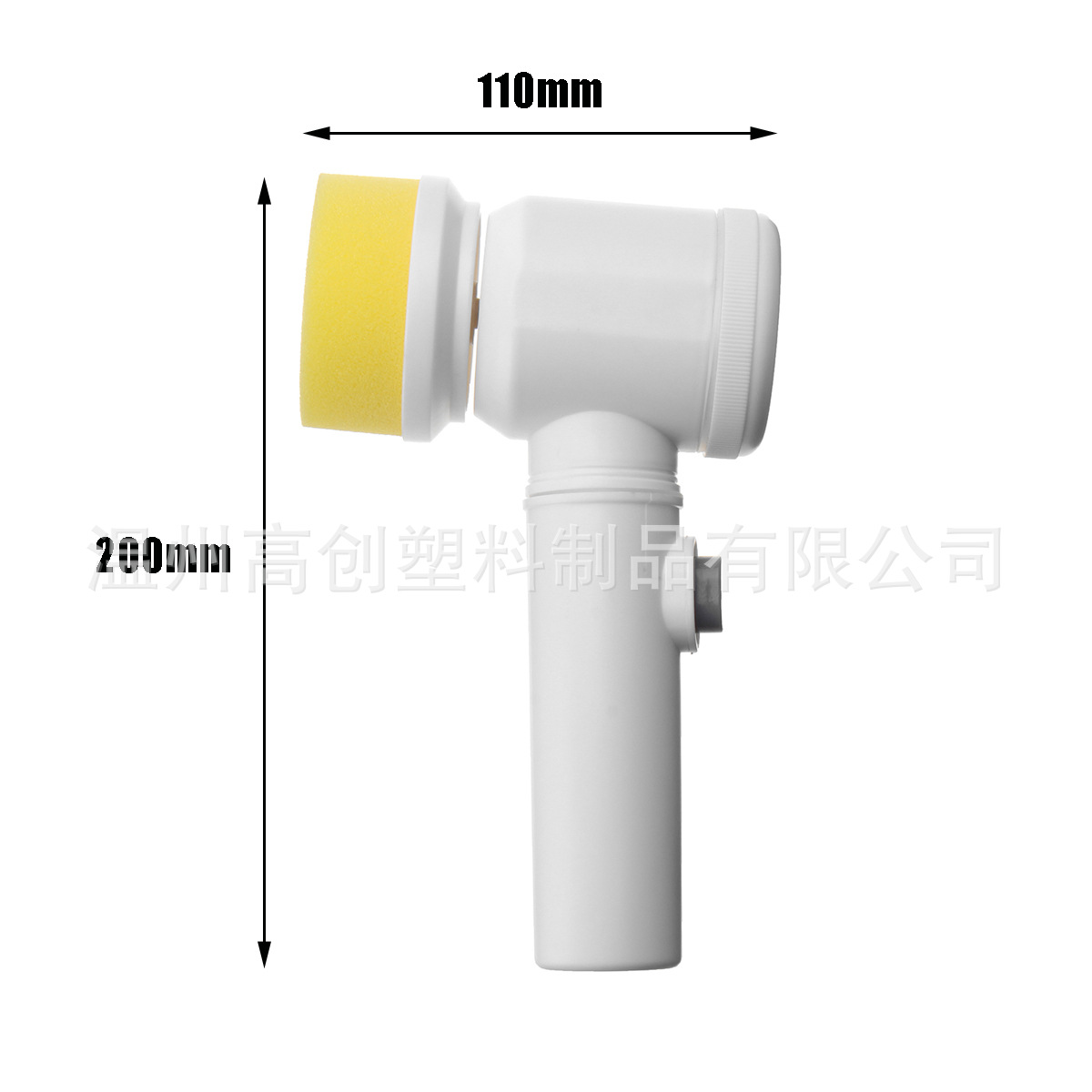 Cepillo de limpieza del hogar de cocina Cepillo Mágico groove Tile pot Bowl baño lavabo inodoro cepillo de limpieza eléctrico