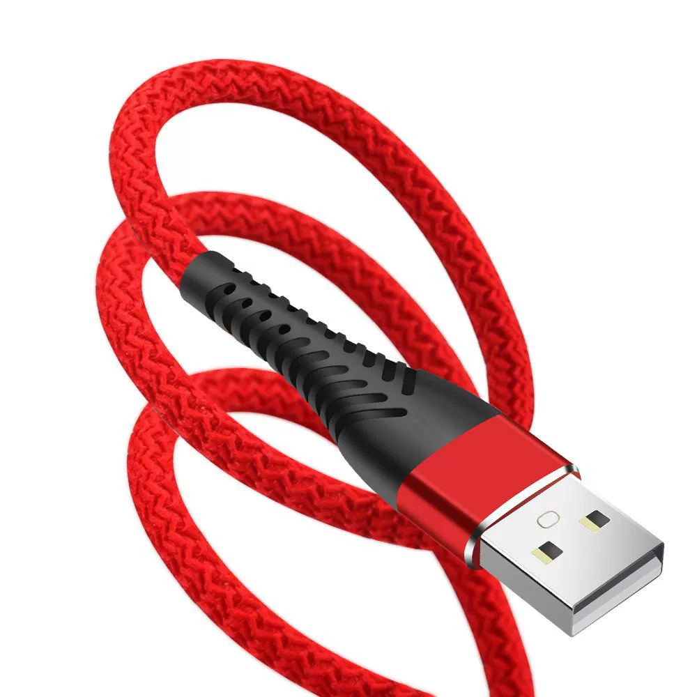 Data Cable (Yumeiren) Universal Braided Charging Cable, 2.4A, 25 cm–3 m