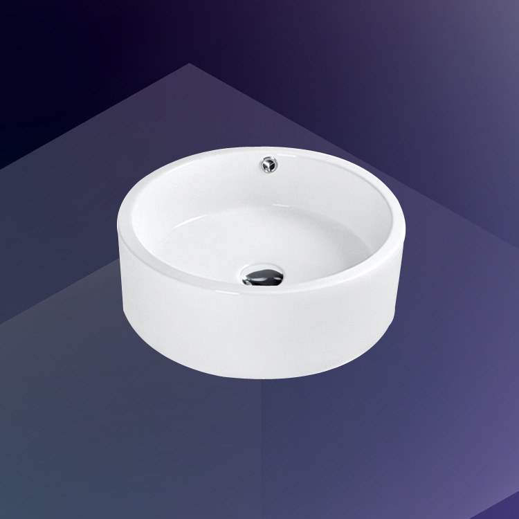 Recta Cuenca Superior lavabo de cerámica lavabo cuenca oval Mesa arte Cuenca