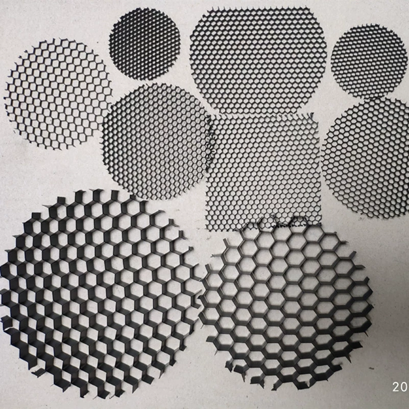 Алюминиевый сотовый светодиодный световод чистый черный анти-блик решетка украшения светильника сота сетки алюминиевые соты обработки пользовательских