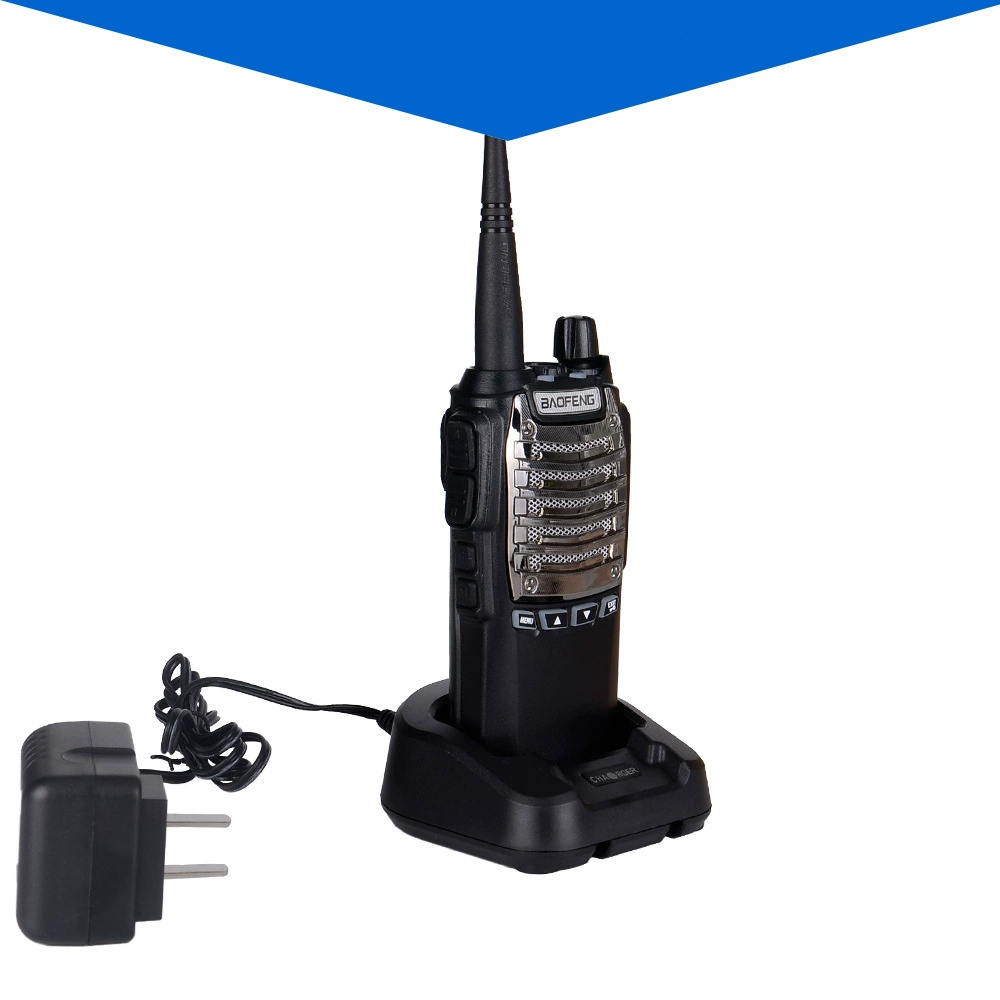 Baofeng BF-UV8D переговорное устройство двойная передача, двойная клавиша, 8W высокомощная для стройплощадки, отеля, автопутешествий
