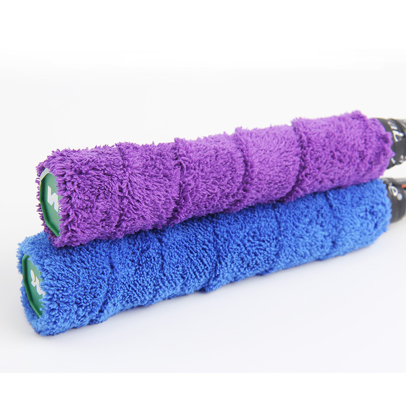 5m large plate towel glue long hair microfiber badminton towel hand glue large roll tennis racket sweat absorbent belt anti-slip glue