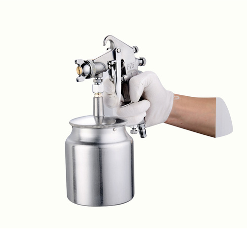 F-75 paint spray gun f75 pneumatic upper and lower kettle spray kettle furniture car paint glue high atomization spray gun aluminum