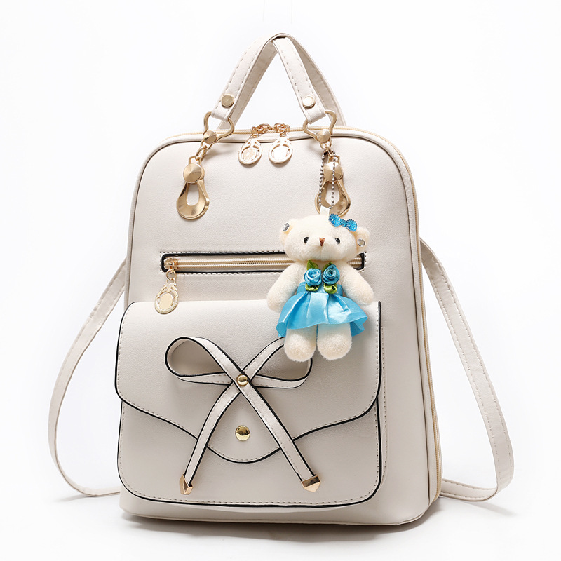 Backpack, capacious one-shoulder bag, 2023 collection, Korean style