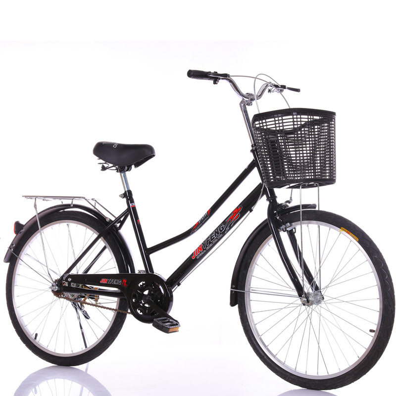 Factory Wholesale 24\ 26inch Bicycle Lady's Lightweight Road Bike Commuter Men's and Women's Adult Bicycle Commuter Model