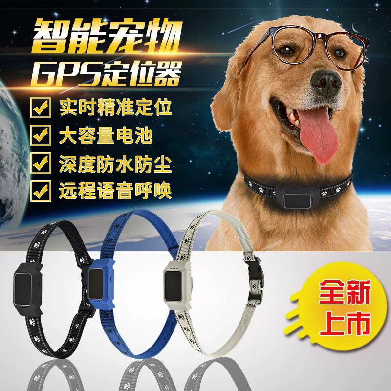GPS-трекер D35 для животных, ошейник для кошек и собак с функцией позиционирования, водонепроницаемый, с приложением, умное устройство для отслеживания питомцев