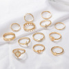 Retro set, ring, suitable for import, European style