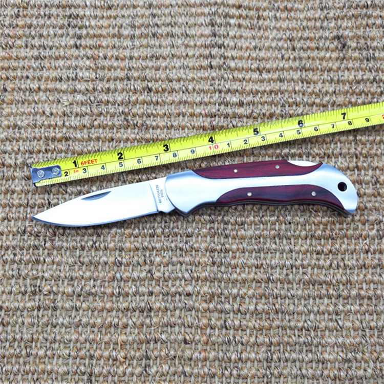 厂家直供经典户外折刀野营求生折叠刀礼品小刀水果刀