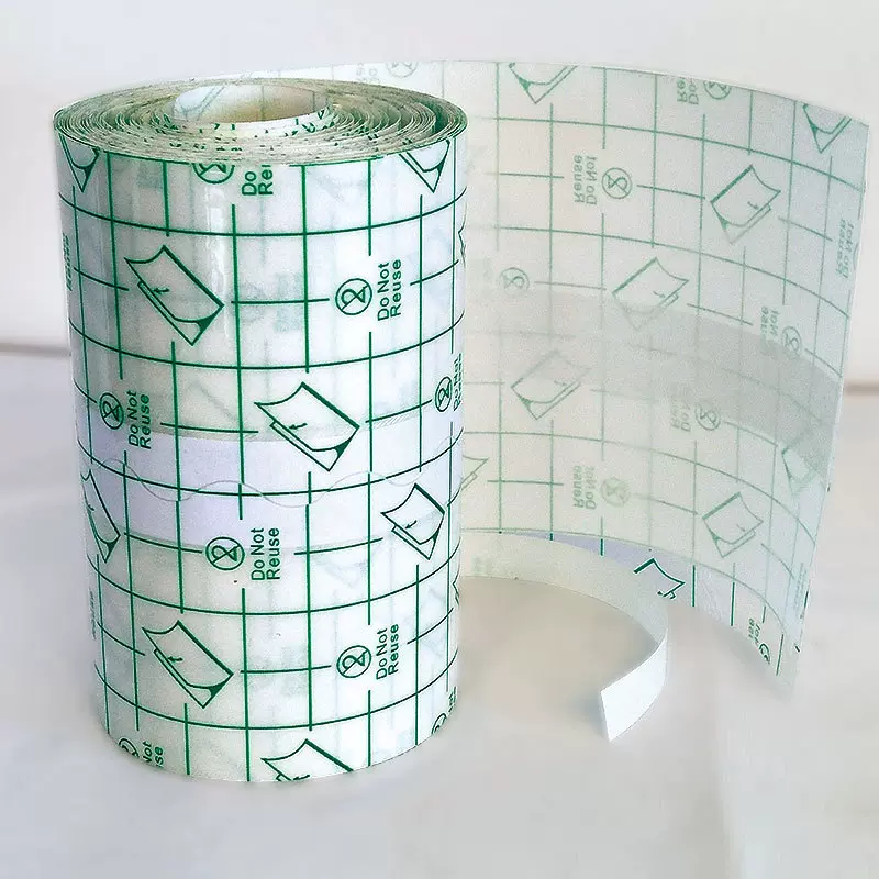 宽20厘米PU防水透皮洗澡游泳 医用胶带伤口固定三伏贴三九膏贴布