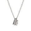 Fashionable necklace, chain for key bag  suitable for men and women with letters, Korean style