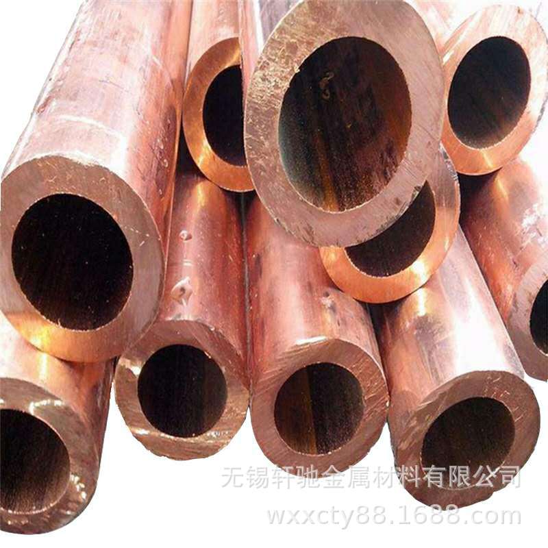 100*2.5紫铜无缝管 T2无缝铜管现货 TP2紫铜管零售 紫铜管棒切割